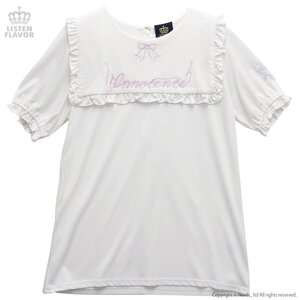 LISTEN FLAVOR Innocence Sailor Cutsew White