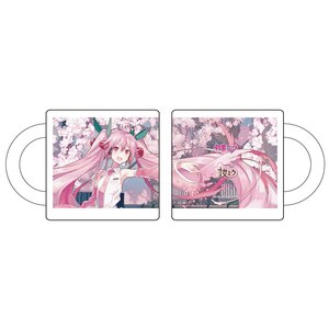Hirosaki Cherry Blossom Festival 2022 x Sakura Miku Glass Mug Art by iXima