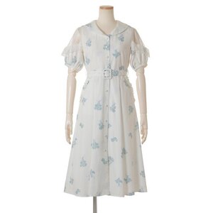 LIZ LISA Margaret Pattern Dress White