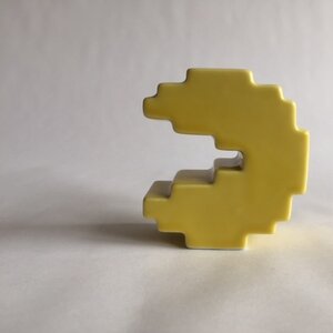 Pacman Coin Bank Yellow