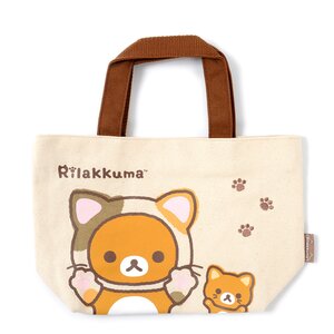 Rilakkuma Motto Nonbiri Neko Mini Tote Bag
