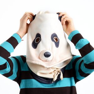 Snuggly Panda Hood