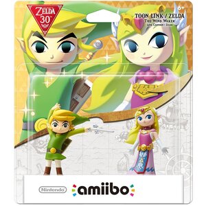Legend of Zelda: The Wind Waker Toon Link & Zelda amiibo