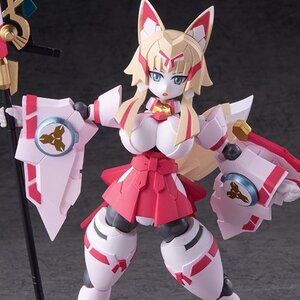 Robot Neoanthropinae Polynian Lily: Shrine Maiden Sakura Non-Scale Action Figure