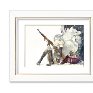 “As-002” Chara Fine Graph Print