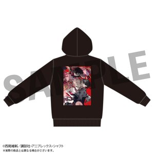 Monogatari Series x Kei Mochizuki Hoodie Koyomi Araragi & Shinobu Oshino & Ougi Oshino [Pre-order]