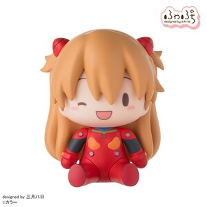 Evangelion: 3.0+1.0 Thrice Upon a Time Asuka: Plugsuit Ver. Fuwapuchi Deformed Figure [Pre-order]