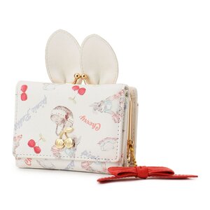 LIZ LISA Picnic Rabbit Mini Wallet White