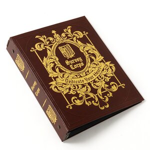 Monthly Attack on Titan Official Figure Collection Magazine Deluxe Binder