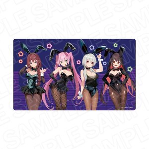 Tune in to the Midnight Heart Rubber Deskmat Bunny Ver. [Pre-order]