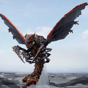 S.H.MonsterArts Godzilla x Megaguirus: G Annihilation Strategy Megaguirus Evolution Set