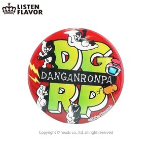 LISTEN FLAVOR Danganronpa: Trigger Happy Havoc Accessories Monokuma Logo