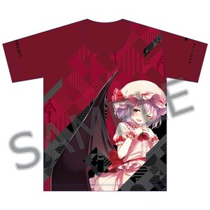 Touhou Project Remilia Scarlet Full-Color T-Shirt M