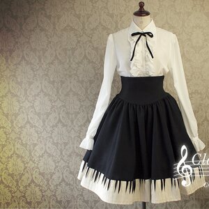 NO.S PROJECT Piano Skirt S