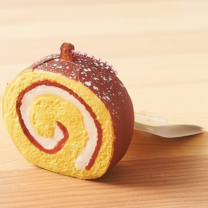 Cafe Sakura Roll Cake Charm Vanilla Vanilla