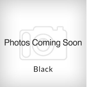 Polka Dot Ribbon Barrette Black