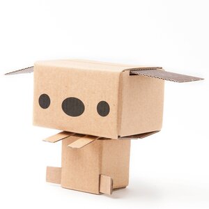 Hakoinu Coin Bank Papercraft Kit