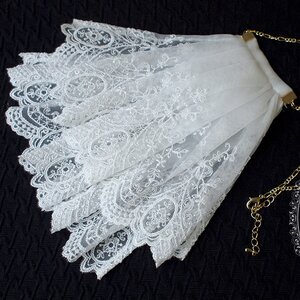 NO.S PROJECT Lace Cravat Necklace