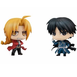 Chimi-Mega Buddy Series Fullmetal Alchemist Edward Elric & Roy Mustang Set