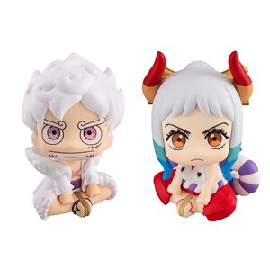 Look Up Series One Piece Monkey D. Luffy Gear 5 & Yamato Set w/ Bonus