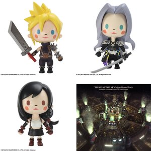 Final Fantasy Ⅶ Figures & Music Set (TOM Special)