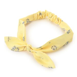 LIZ LISA Flower Pattern Hair Band Yellow