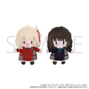 Lycoris Recoil Finger Mascot PUPPELA Set Chisato Nishikigi & Takina Inoue DA Uniform Long Sleeve Ver.