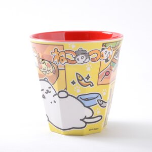 Neko Atsume Melamine Cups Ver. 2 Yellow