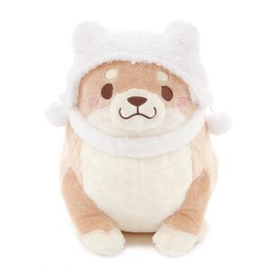 Chuken Mochi Shiba Yukinko Pompom Plush Collection (Big) Sakura
