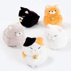 Hige Manjyu Plushies (Standard) Complete Set + Mini Plushie
