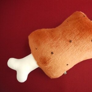 Manga Meat Bone Plushie Manga Meat Bone Plushie