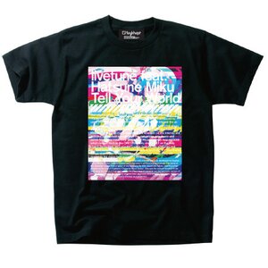 livetune feat. Hatsune Miku - Tell Your World "Glitch" T-Shirt  XL
