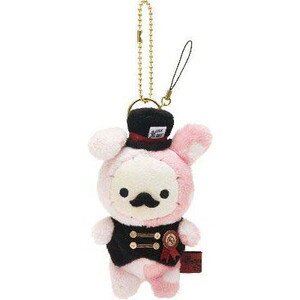Sentimental Circus Shappo Moustache Keychain Plushie Sentimental Circus Shappo Moustache Keychain Plushie