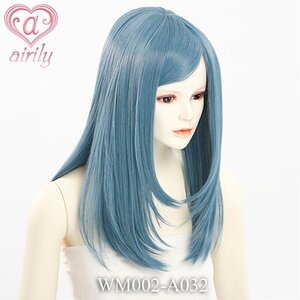Ash Blue Medium Ver. 2 Wig Ash Blue Medium Ver. 2 Wig