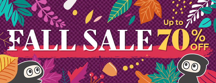 TOM Shop Fall Sale