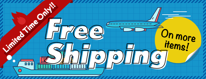 Free Standard Shipping on more items!
