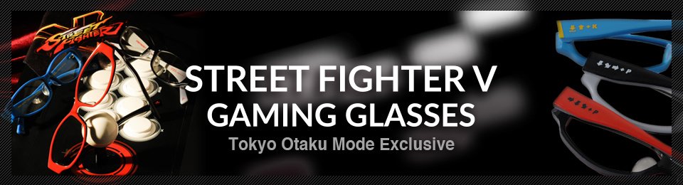 TOM Exclusive Street Fighter V Gaming Glasses