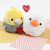 Valentine's Plush Pairs: Cockatiel & Duck