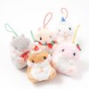 Coroham Coron Christmas Hamster Plush Collection (Mini Strap)