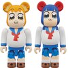 BE@RBRICK Pop Team Epic 100% 2-Pack