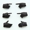 Little Armory-OP3: figma Tactical Gloves (Stealth Black) (Re-run)