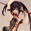 Date A Live Kurumi Tokisaki: Lingerie Ver. Black Color Edition 1/7 Scale Figure w/ AmiAmi Limited Face Part (Re-run)