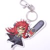 Black Butler Grell PVC Keychain