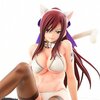 Fairy Tail Erza Scarlet White Cat Gravure Style 1/6 Scale Figure