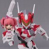 Tiny Session Macross Delta VF-31C Siegfried (Mirage Farina Jenius Use) w/ Makina Nakajima