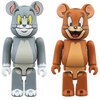 BE@RBRICK Tom & Jerry 100% 2-Pack