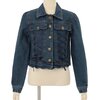 LIZ LISA Scalloped Denim Jacket