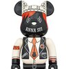 BE@RBRICK Anna Sui Red & Beige 400%