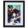 Fate/Zero Chara Fine Graph Art Print A: Blue