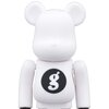BE@RBRICK 100％ Resonate Goodenough White